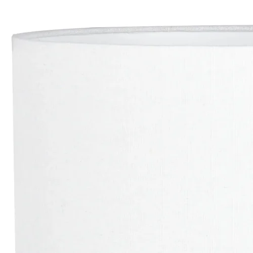 LÁMPARA DE MESA CERÁMICA BLANCA 47CM E27 LOREEN