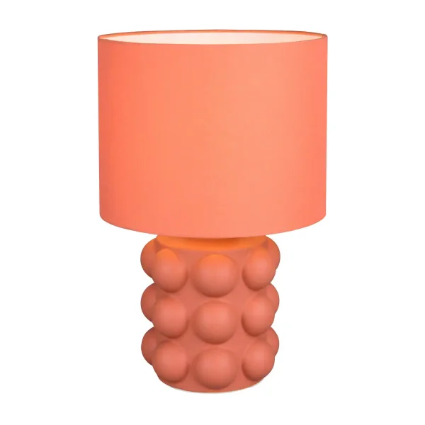 LÁMPARA DE MESA CERÁMICA ALBARICOQUE 47CM E27 LOREEN