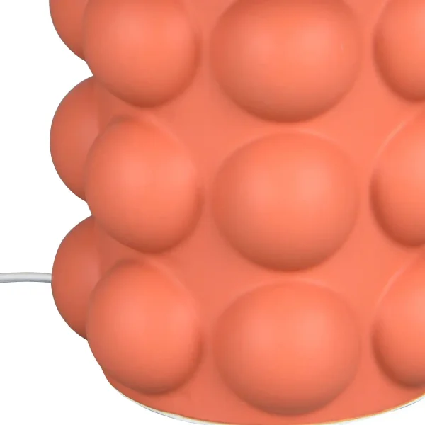 LÁMPARA DE MESA CERÁMICA ALBARICOQUE 47CM E27 LOREEN