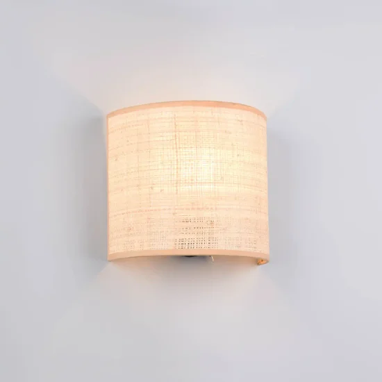 APLIQUE DE PARED PANTALLA EN ALGAS MARINAS E27 TERESA