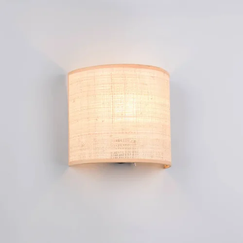 APLIQUE DE PARED PANTALLA EN ALGAS MARINAS E27 TERESA