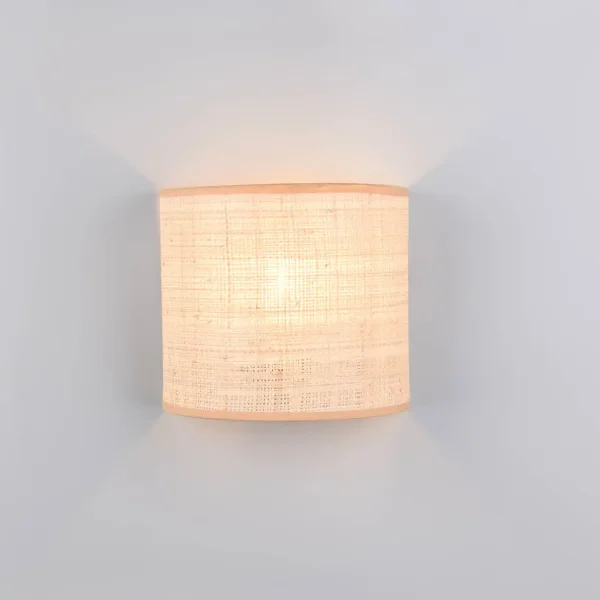 APLIQUE DE PARED PANTALLA EN ALGAS MARINAS E27 TERESA