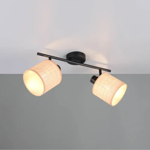 FOCO 2 LUCES PANTALLA EN ALGAS MARINAS E14 TERESA