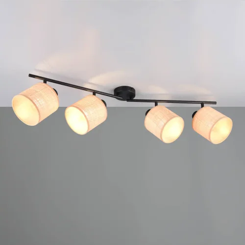 FOCO 4 LUCES PANTALLA EN ALGAS MARINAS E14 TERESA