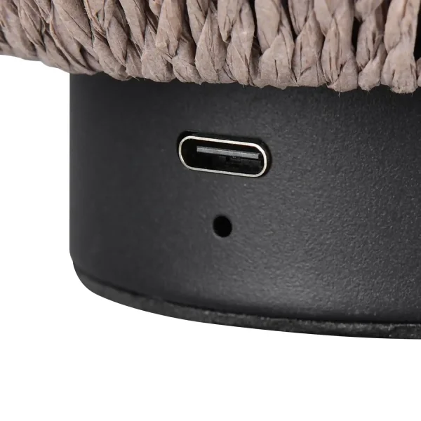 LÁMPARA DE MESA LED 1,5W 3000K USB MARRÓN NUMA