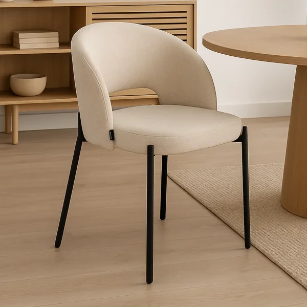 SILLA TAPIZADA ARENA CLOTILDE