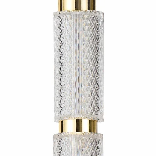 LÁMPARA DE TECHO LED 8W 3000-6500K DORADA AMBARINA