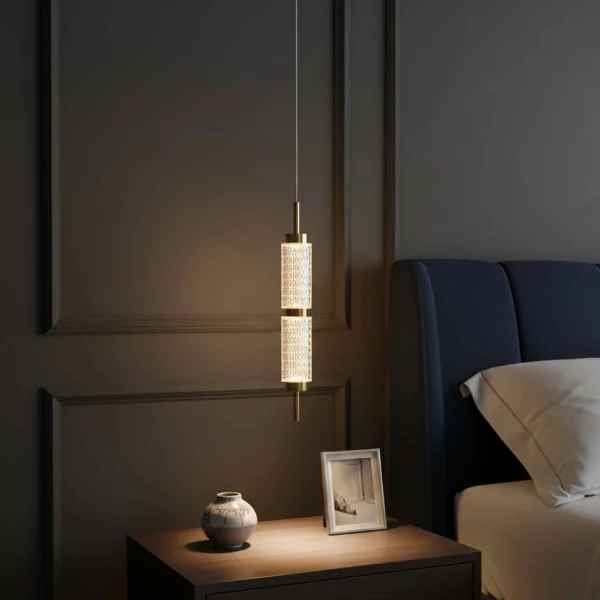 LÁMPARA DE TECHO LED 8W 3000-6500K DORADA AMBARINA