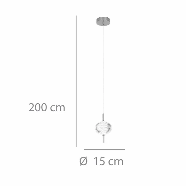 LÁMPARA DE TECHO LED 6W 3000-6500K DORADA AMBARINA