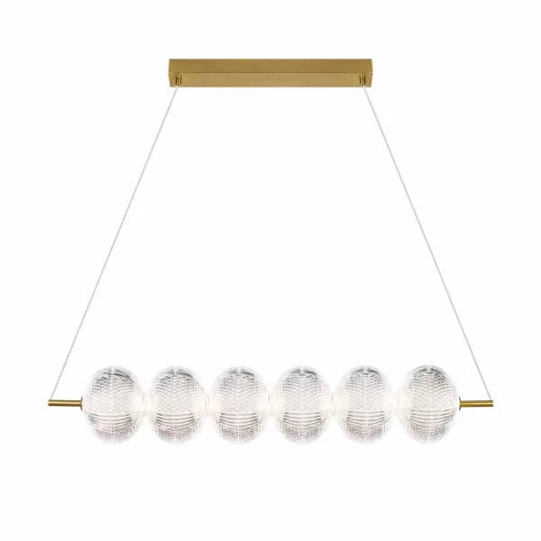 LÁMPARA DE TECHO LED 38W 3000-6500K DORADA AMBARINA