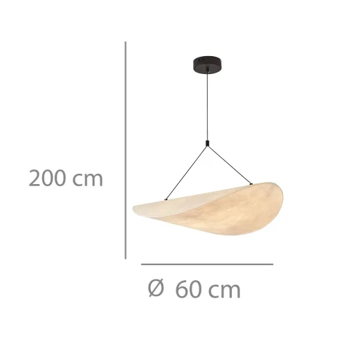 LÁMPARA DE TECHO LED 12W 3000K 60CM NIVA