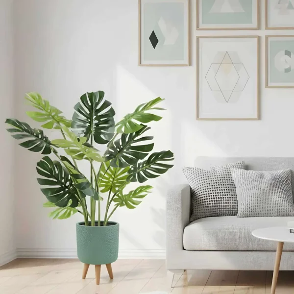 PLANTA ARTIFICIAL MONSTERA 120CM