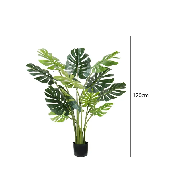 PLANTA ARTIFICIAL MONSTERA 120CM