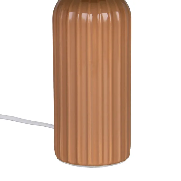 LÁMPARA DE MESA CERÁMICA MOKKA E27 36CM THALEN