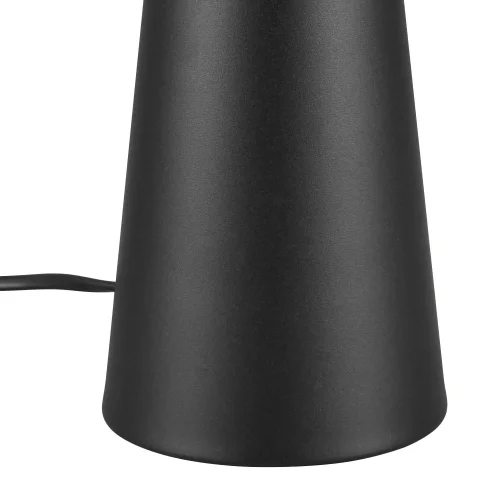 LÁMPARA DE MESA METAL NEGRO E27 OBELVIA