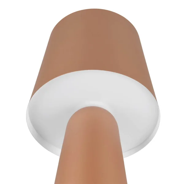 LÁMPARA DE MESA METAL CAFÉ E27 OBELVIA