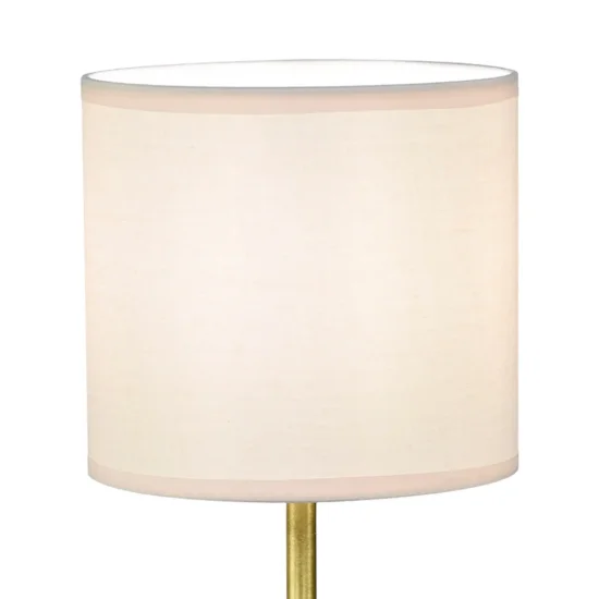 LÁMPARA DE MESA METAL CUERO E14 MIRABELLA 2