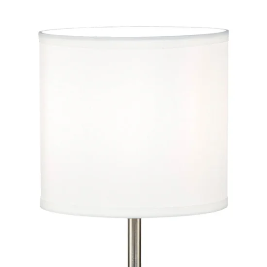 LÁMPARA DE MESA METAL NÍQUEL SATINADO E14 MIRABELLA 2