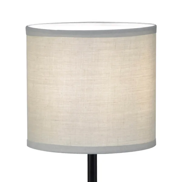 LÁMPARA DE MESA METAL NEGRO E14 MIRABELLA