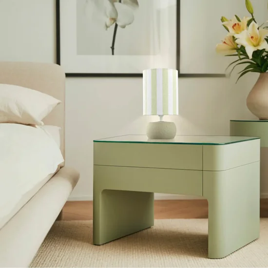 LÁMPARA DE MESA EN CERÁMICA VERDE E14 27CM ZAIRE 2