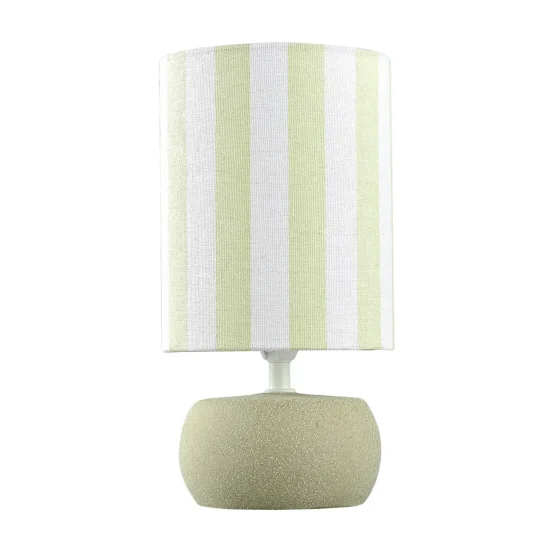 LÁMPARA DE MESA EN CERÁMICA VERDE E14 27CM ZAIRE