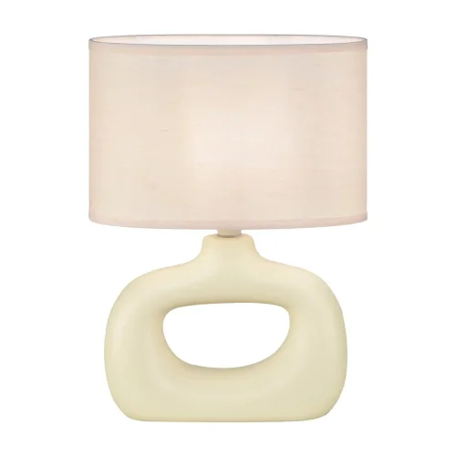 LÁMPARA DE MESA CERÁMICA VAINILLA E14 MALDEN