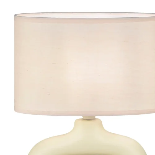 LÁMPARA DE MESA CERÁMICA VAINILLA E14 MALDEN