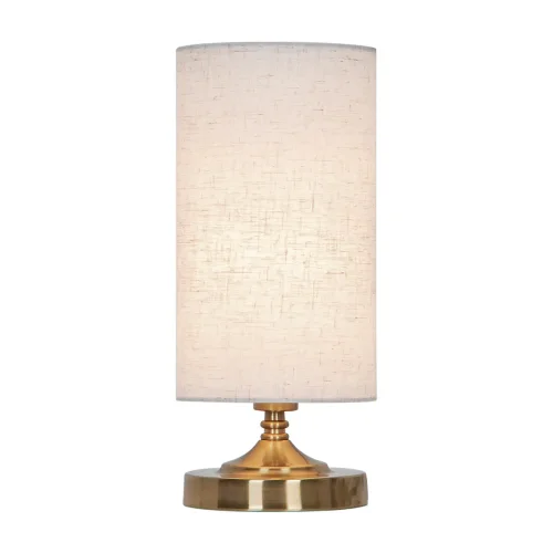 LÁMPARA DE MESA METAL CUERO E14 TRIELLA