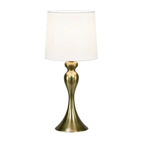 LÁMPARA DE MESA METAL CUERO E27 ARLISSE