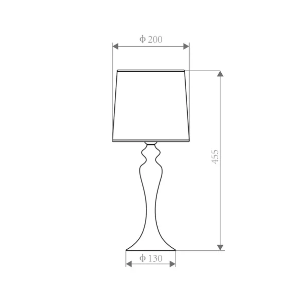 LÁMPARA DE MESA METAL CUERO E27 ARLISSE