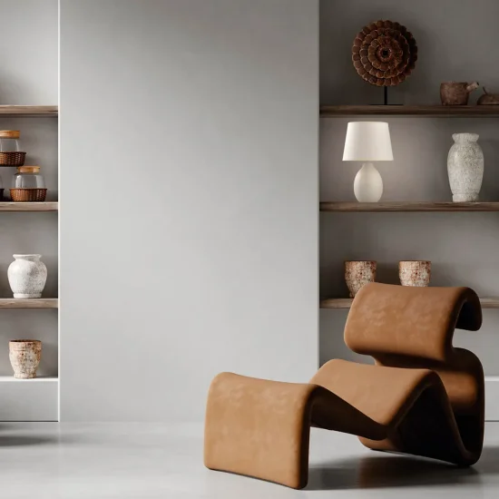 LÁMPARA DE MESA CERÁMICA BLANCA E14 SARIEL 2