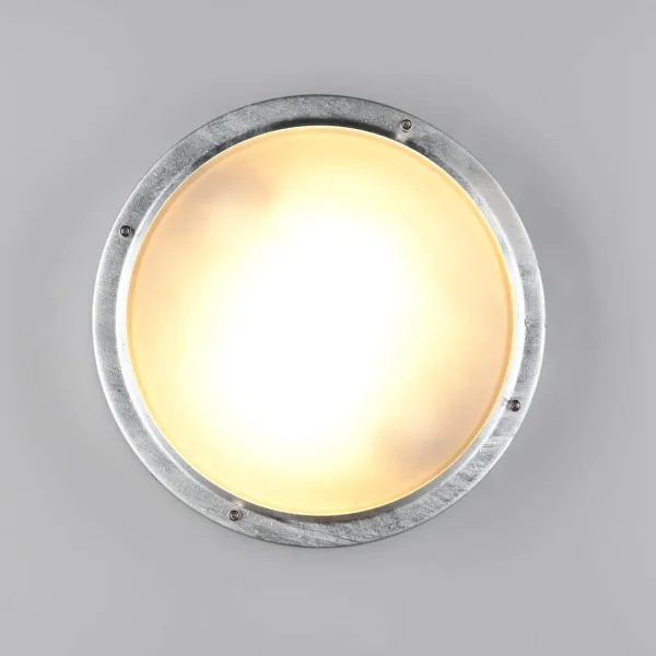APLIQUE EXTERIOR E27 METAL ZINC IP54 BASILIO