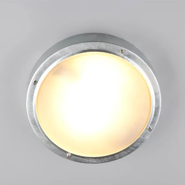 APLIQUE EXTERIOR E27 METAL ZINC IP54 BASILIO