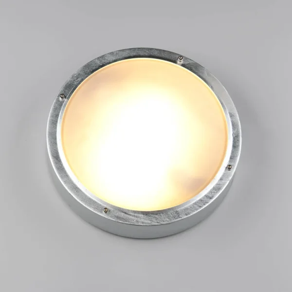 APLIQUE EXTERIOR E27 METAL ZINC IP54 BASILIO