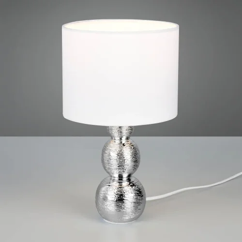 LÁMPARA DE MESA CERÁMICA DORADA E27 MIRIEL