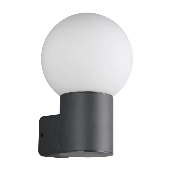 APLIQUE EXTERIOR E27 ALUMINIO ANTRACITA IP44 LAUREL