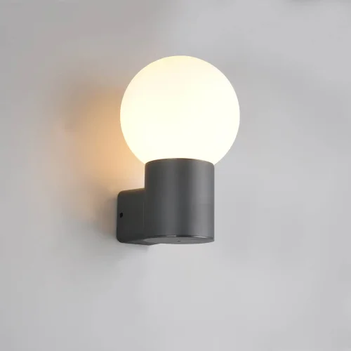 APLIQUE EXTERIOR E27 ALUMINIO ANTRACITA IP44 LAUREL