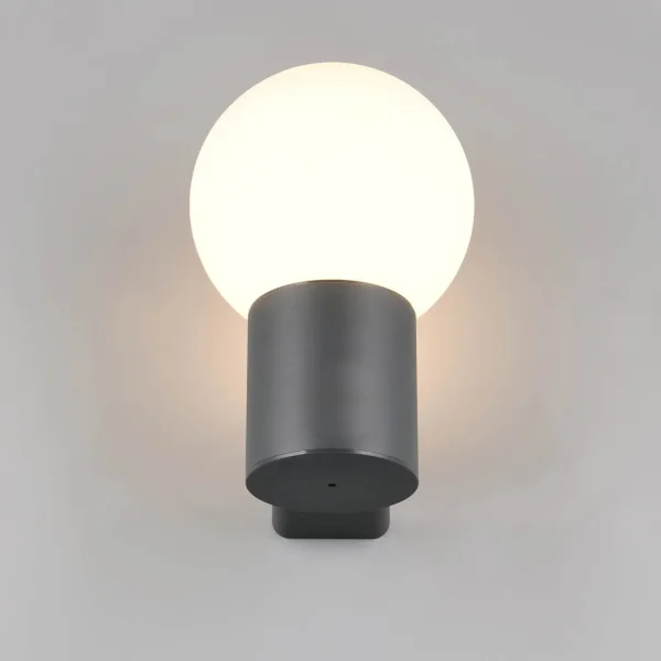 APLIQUE EXTERIOR E27 ALUMINIO ANTRACITA IP44 LAUREL