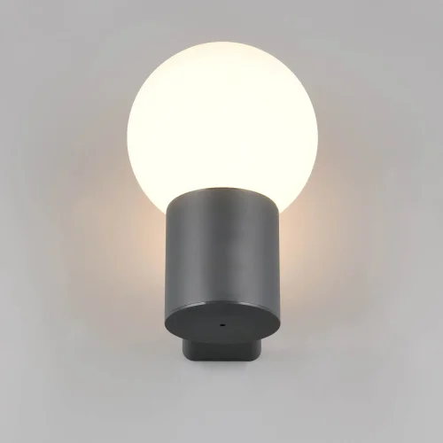 APLIQUE EXTERIOR E27 ALUMINIO ANTRACITA IP44 LAUREL