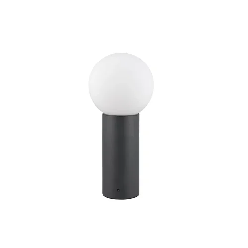 BALIZA EXTERIOR E27 ALUMINIO ANTRACITA IP44 40CM LAUREL
