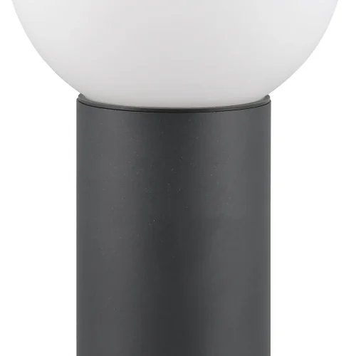 BALIZA EXTERIOR E27 ALUMINIO ANTRACITA IP44 40CM LAUREL