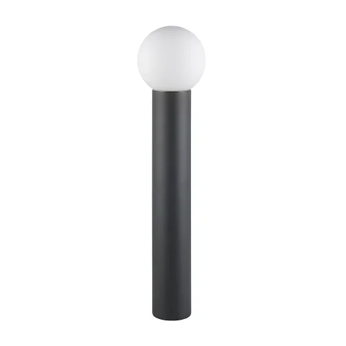 BALIZA EXTERIOR E27 ALUMINIO ANTRACITA IP44 80CM LAUREL