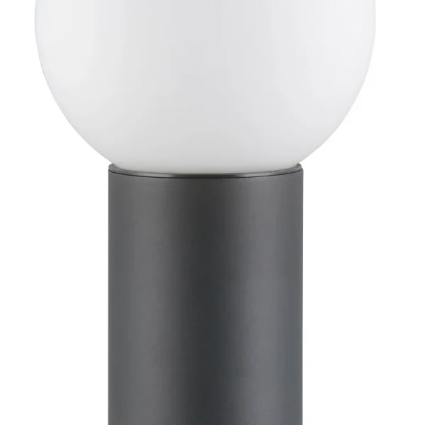 BALIZA EXTERIOR E27 ALUMINIO ANTRACITA IP44 80CM LAUREL