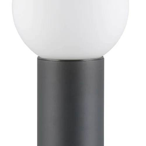 BALIZA EXTERIOR E27 ALUMINIO ANTRACITA IP44 80CM LAUREL