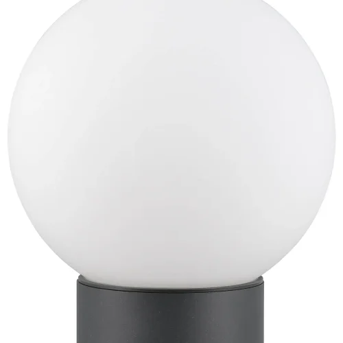 BALIZA EXTERIOR E27 C/SENSOR ALUMINIO ANTRACITA IP44 40CM LAUREL