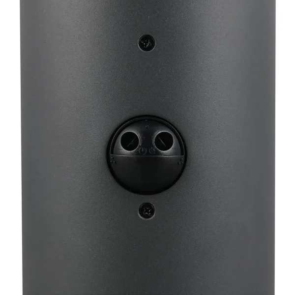 BALIZA EXTERIOR E27 C/SENSOR ALUMINIO ANTRACITA IP44 40CM LAUREL