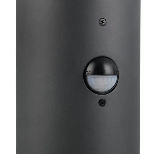 BALIZA EXTERIOR E27 C/SENSOR ALUMINIO ANTRACITA IP44 80CM LAUREL