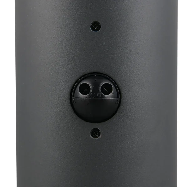 BALIZA EXTERIOR E27 C/SENSOR ALUMINIO ANTRACITA IP44 80CM LAUREL