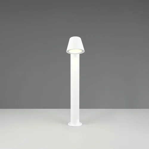 BALIZA EXTERIOR GU10 BLANCO MATE 60CM IP44 MOSSEN