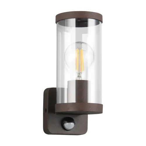 APLIQUE EXTERIOR E27 C/SENSOR ALUMINIO ÓXIDO IP44 DANDELION